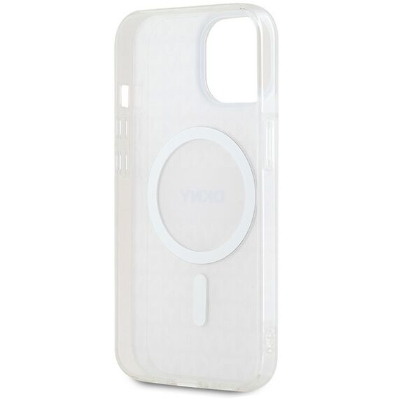 DKNY IML Mono &amp; Stripe MagSafe case for iPhone 15 / 14 / 13 - pink | Techbox
