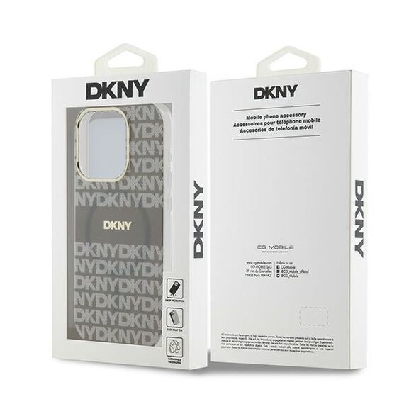 DKNY IML Mono &amp; Stripe MagSafe case for iPhone 15 Pro - beige | Techbox