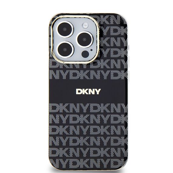 DKNY IML Mono &amp; Stripe MagSafe case for iPhone 15 Pro - black | Techbox
