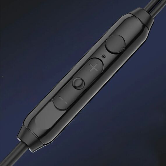 Dudao X1PROT in-ear wired USB-C headphones 1.2 m - black - Headsets - Speakers & Headphones - Techbox