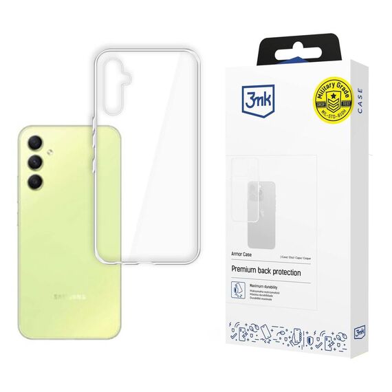 3mk Armor Case for Samsung Galaxy A35 5G - transparent | Techbox