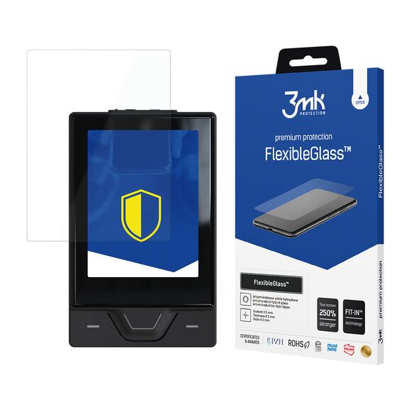3mk FlexibleGlass™ hybrid glass on Yanosik RS | Techbox
