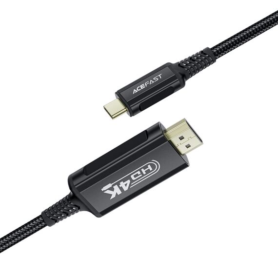 Acefast C1 USB-C/HDMI Video Cable 4K 60Hz HDR 1.8m - Black | Techbox