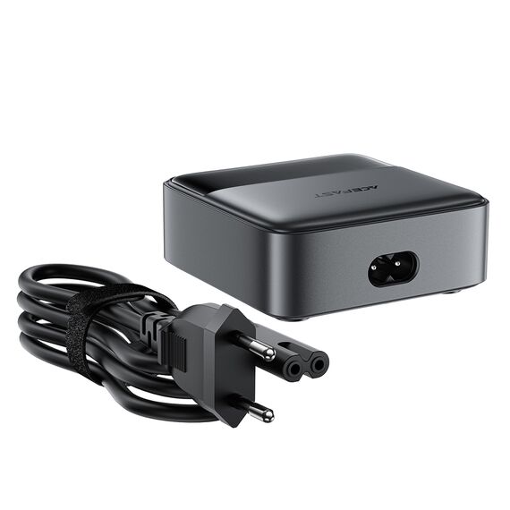 Acefast Z6 Charger Network GaN Desktop 2x USB-A / 2x USB-C PD 65W - Black - Travel Chargers - Smartphone Chargers - Techbox