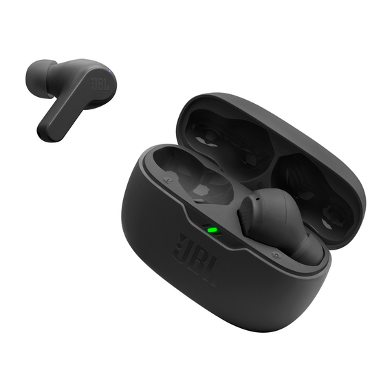 JBL Wave Beam wireless in-ear headphones Bluetooth 5.2 IP54 IPX2 - black - Headsets - Speakers & Headphones - Techbox