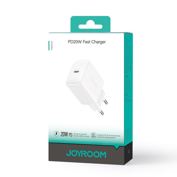 Joyroom JR-TCF20 USB-C PD 20W network charger - white | Techbox