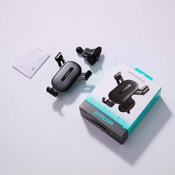 Joyroom JR-ZS392 Car Phone Mount(Air Vent)-Black - Smartphone Holders - Smartphones - Techbox
