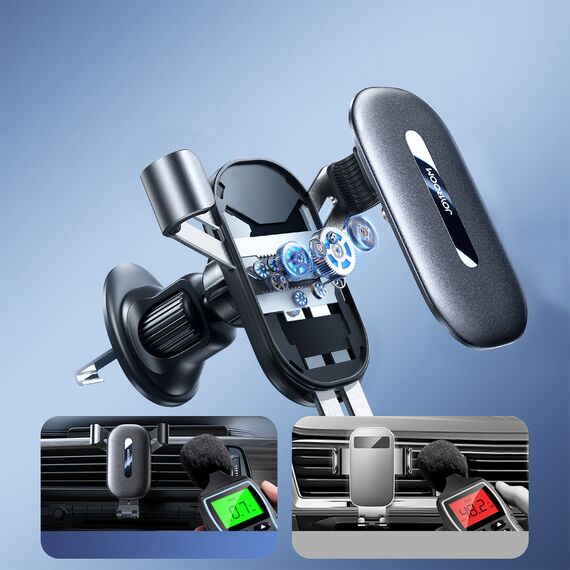 Joyroom JR-ZS392 Car Phone Mount(Air Vent)-Black - Smartphone Holders - Smartphones - Techbox