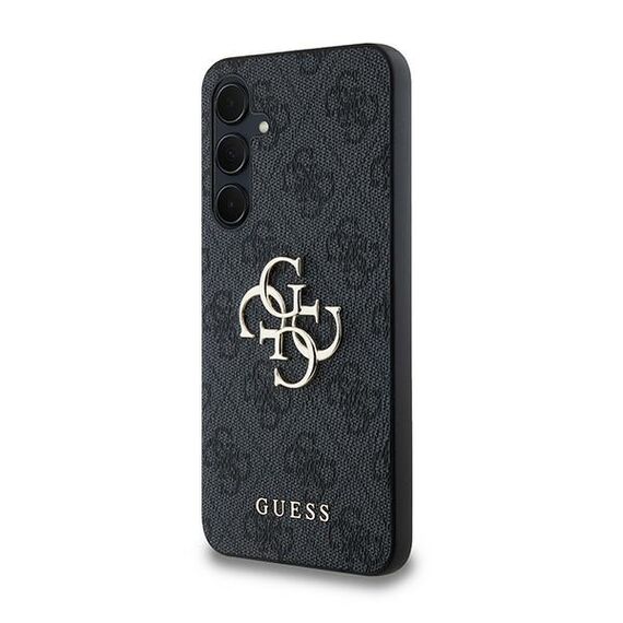 Guess 4G Big Metal Logo case for Samsung Galaxy A35 - black | Techbox