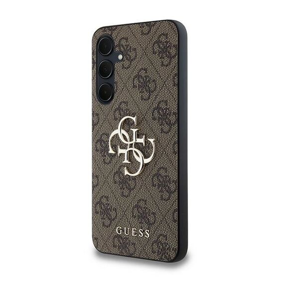 Guess 4G Big Metal Logo case for Samsung Galaxy A35 - brown | Techbox