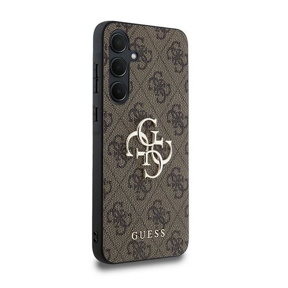 Guess 4G Big Metal Logo case for Samsung Galaxy A35 - brown | Techbox