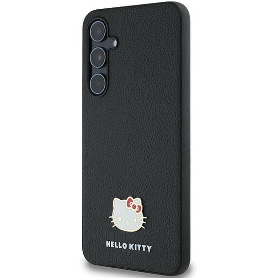 Hello Kitty Metal Logo Kitty Head case for Samsung Galaxy A55 - black - Uncategorized Cases (2) - Cases - Techbox