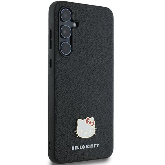Hello Kitty Metal Logo Kitty Head case for Samsung Galaxy A55 - black - Uncategorized Cases (2) - Cases - Techbox