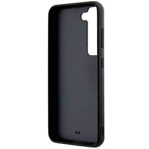 Karl Lagerfeld 3D Rubber Glitter Logo case for Samsung Galaxy S24 - black | Techbox