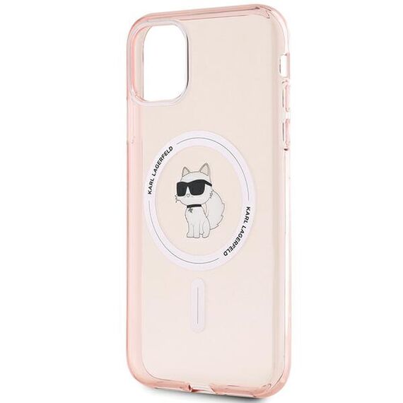 Karl Lagerfeld IML Choupette MagSafe case for iPhone 11 / Xr - pink - Uncategorized Cases (2) - Cases - Techbox