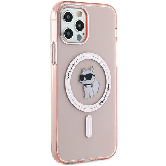 Karl Lagerfeld IML Choupette MagSafe case for iPhone 12/12 Pro - pink | Techbox