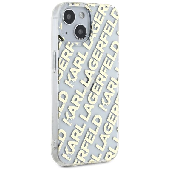 Karl Lagerfeld IML Fullover Logo case for iPhone 15 / 14 / 13 - gold - Apple Cases - Cases - Techbox
