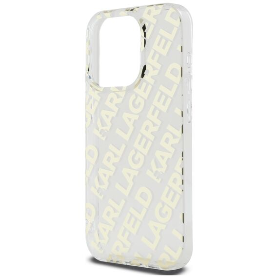 Karl Lagerfeld IML Fullover Logo case for iPhone 15 Pro Max - gold | Techbox