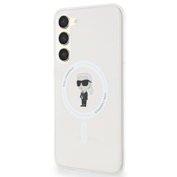 Karl Lagerfeld IML Ikonik MagSafe case for Samsung Galaxy S24+ - transparent - Samsung Cases - Cases - Techbox