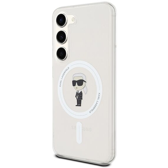 Karl Lagerfeld IML Ikonik MagSafe case for Samsung Galaxy S24 - transparent - Samsung Cases - Cases - Techbox
