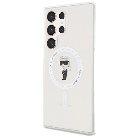 Karl Lagerfeld IML Ikonik MagSafe case for Samsung Galaxy S24 Ultra - transparent | Techbox