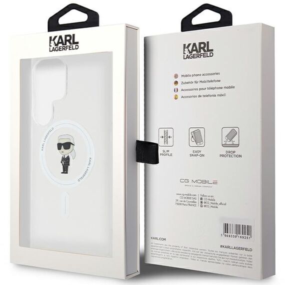 Karl Lagerfeld IML Ikonik MagSafe case for Samsung Galaxy S24 Ultra - transparent | Techbox