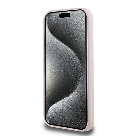 Karl Lagerfeld Silicone Karl&amp;Choupette MagSafe case for iPhone 15 Pro Max - pink - Apple Cases - Cases - Techbox