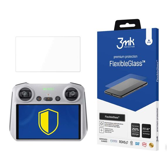 3mk FlexibleGlass™ hybrid glass for DJI RC | Techbox