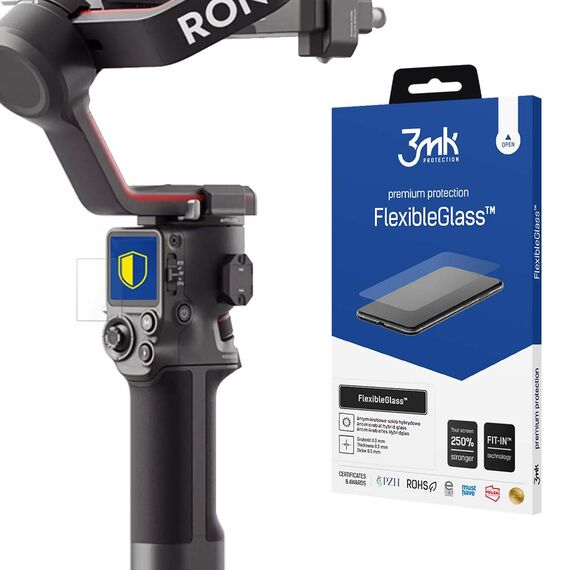 DJI RS 3 / RS 3 Pro - 3mk FlexibleGlass | Techbox