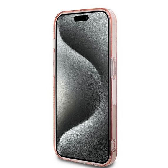 Karl Lagerfeld IML Choupette Head &amp; Monogram case for iPhone 14 Pro - pink | Techbox