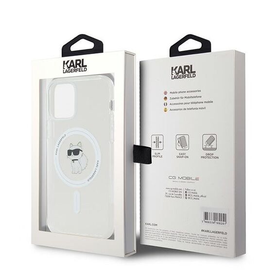 Karl Lagerfeld IML Choupette MagSafe case for iPhone 12 / 12 Pro - transparent - Uncategorized Cases (2) - Cases - Techbox