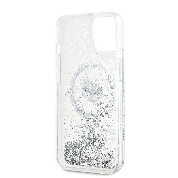Karl Lagerfeld Liquid Glitter Choupette Head MagSafe Case for iPhone 15 Plus / 14 Plus - Transparent - Uncategorized Cases (2) - Cases - Techbox