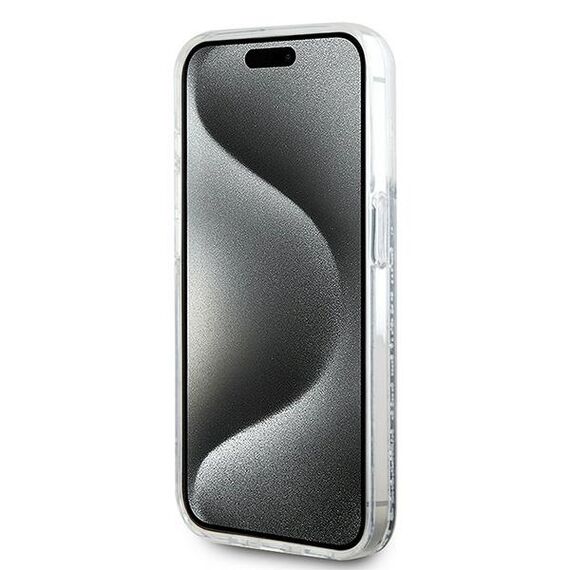 Karl Lagerfeld Liquid Glitter Choupette Head MagSafe case for iPhone 15 Pro - transparent - Uncategorized Cases (2) - Cases - Techbox