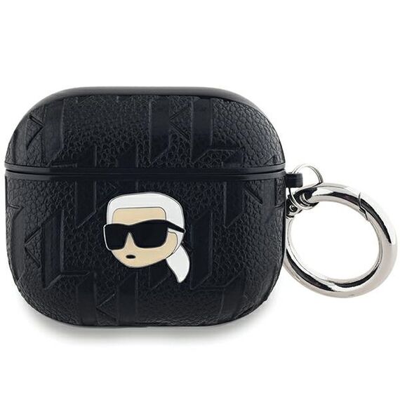 Karl Lagerfeld Monogram Karl Head case for AirPods 3 - black | Techbox
