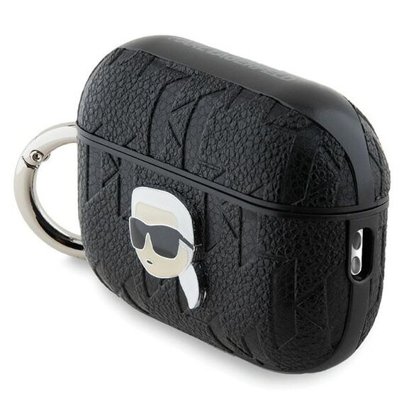Karl Lagerfeld Monogram Karl Head case for AirPods Pro 2 - black | Techbox