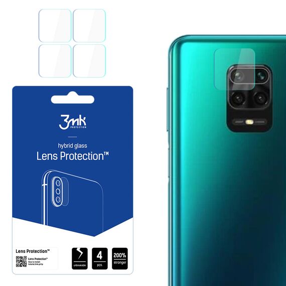 3mk Lens Protection™ hybrid camera glass for Xiaomi Redmi Note 9 Pro Max | Techbox