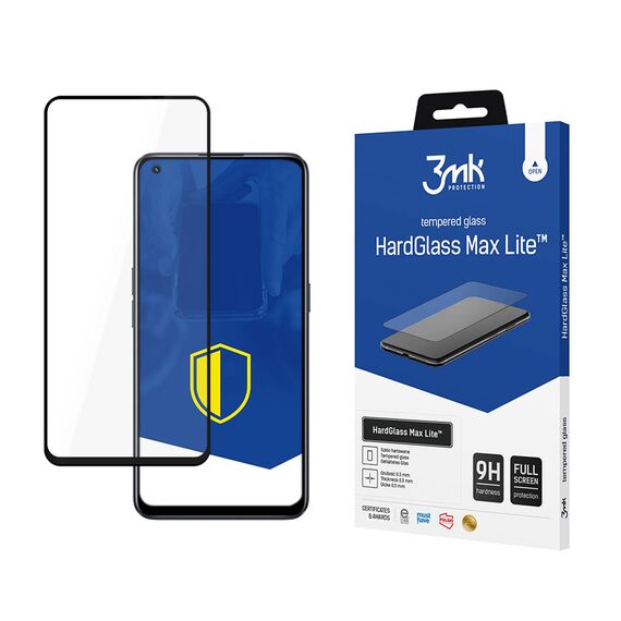 9H 3mk HardGlass Max Lite™ Glass for Realme 9 Pro - Uncategorized Screen Protection (2) - Screen & Camera Protection - Techbox
