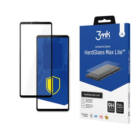 9H 3mk HardGlass Max Lite™ glass for Sony Xperia 10 III 5G | Techbox