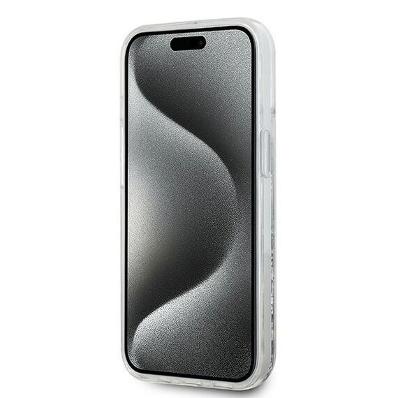 Karl Lagerfeld Liquid Glitter Choupette Head MagSafe case for iPhone 15 / 14 / 13 - transparent | Techbox