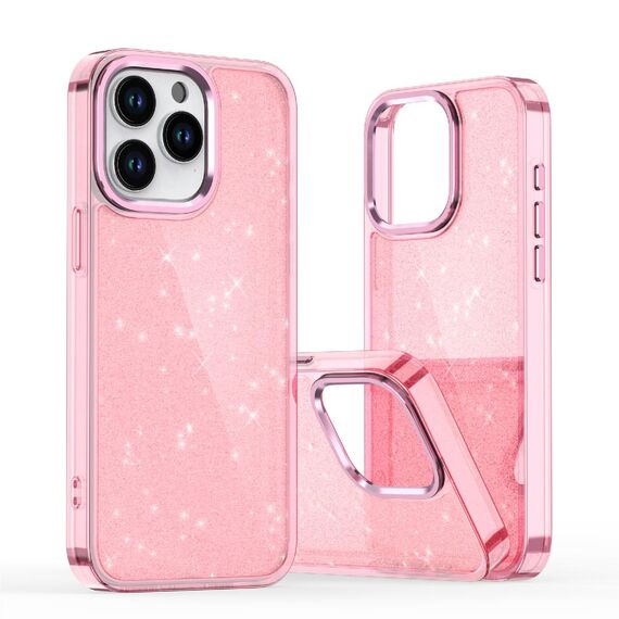Glitter Case for iPhone 16 Pro Max - pink with glitter | Techbox