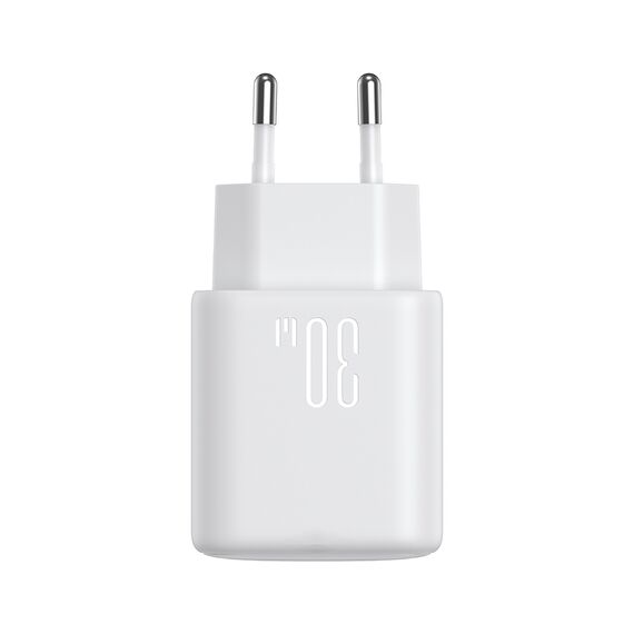 Joyroom JR-TCF24 USB-C PD 30W QC SFC network charger - white + 1m USB-C cable | Techbox