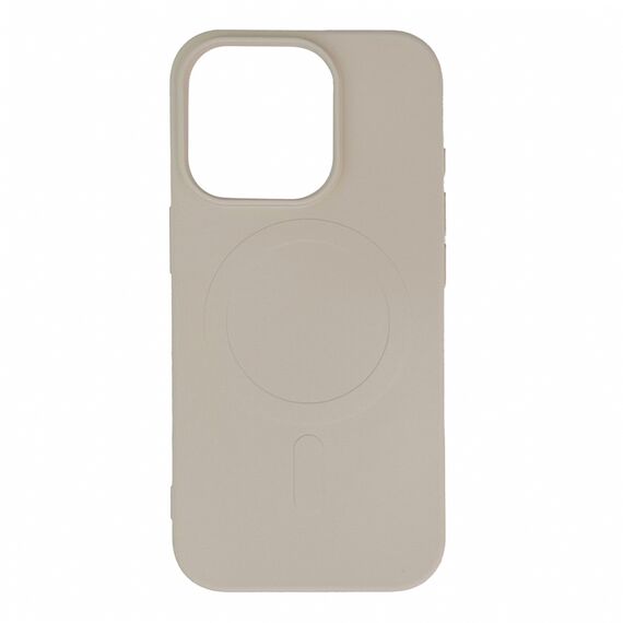 Liquid Silicone Case MagSafe for iPhone 16 Pro Max - beige | Techbox