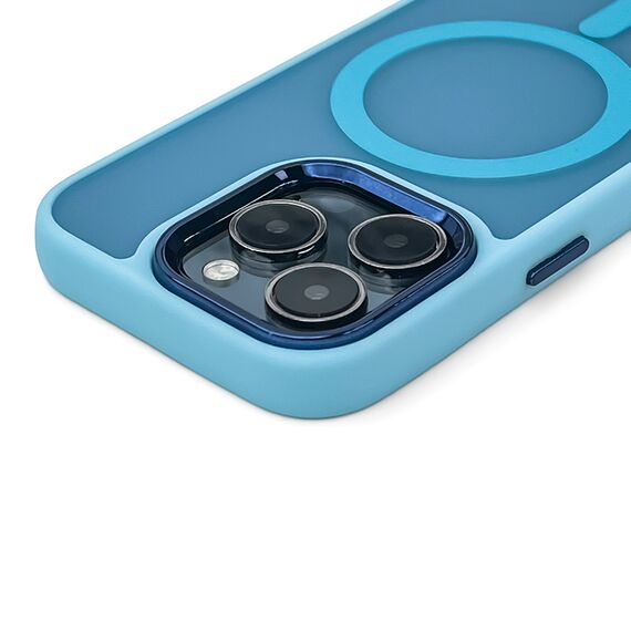 Magnetic Collection MagSafe case for iPhone 16 Plus - light blue | Techbox