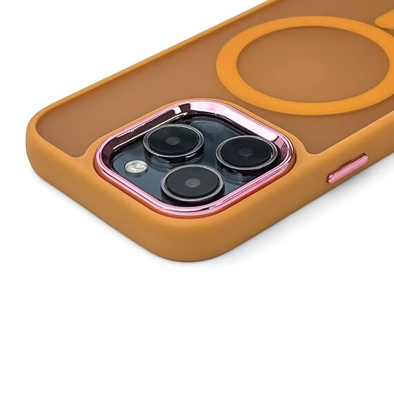 Magnetic Collection MagSafe iPhone 16 Pro Case - Orange - Apple Cases - Cases - Techbox
