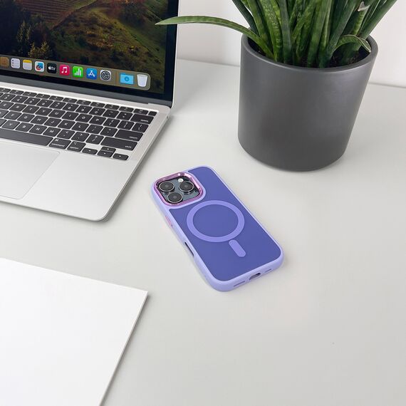 Magnetic Collection MagSafe iPhone 16 Pro Max Case - Purple - Apple Cases - Cases - Techbox