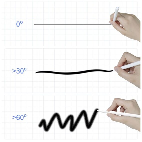 Tech-Protect Digital Magnetic Stylus Pen 2 Magnetic for iPad Tablet - White | Techbox