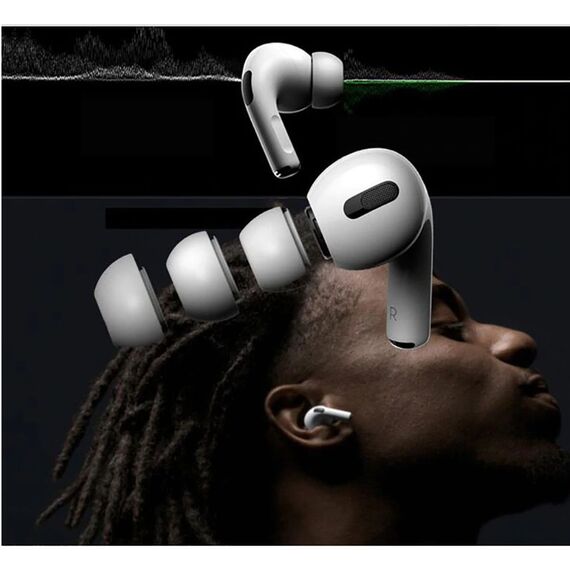 Tech-Protect Ear Tips for AirPods Pro 1 / 2 in sizes S / M / L - white (3 pcs.) - Headsets - Speakers & Headphones - Techbox