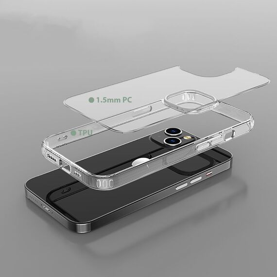 Tech-Protect FlexAir Hybrid iPhone 13 Case - Clear | Techbox