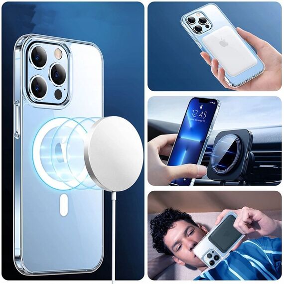 Tech-Protect FlexAir Hybrid MagSafe iPhone 14 Case - Clear | Techbox