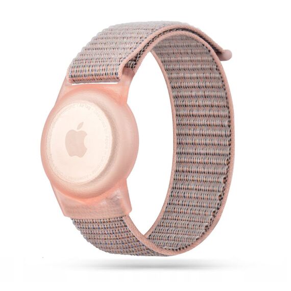 Tech-Protect Nylon Strap for Kids for Apple AirTag - Pink | Techbox